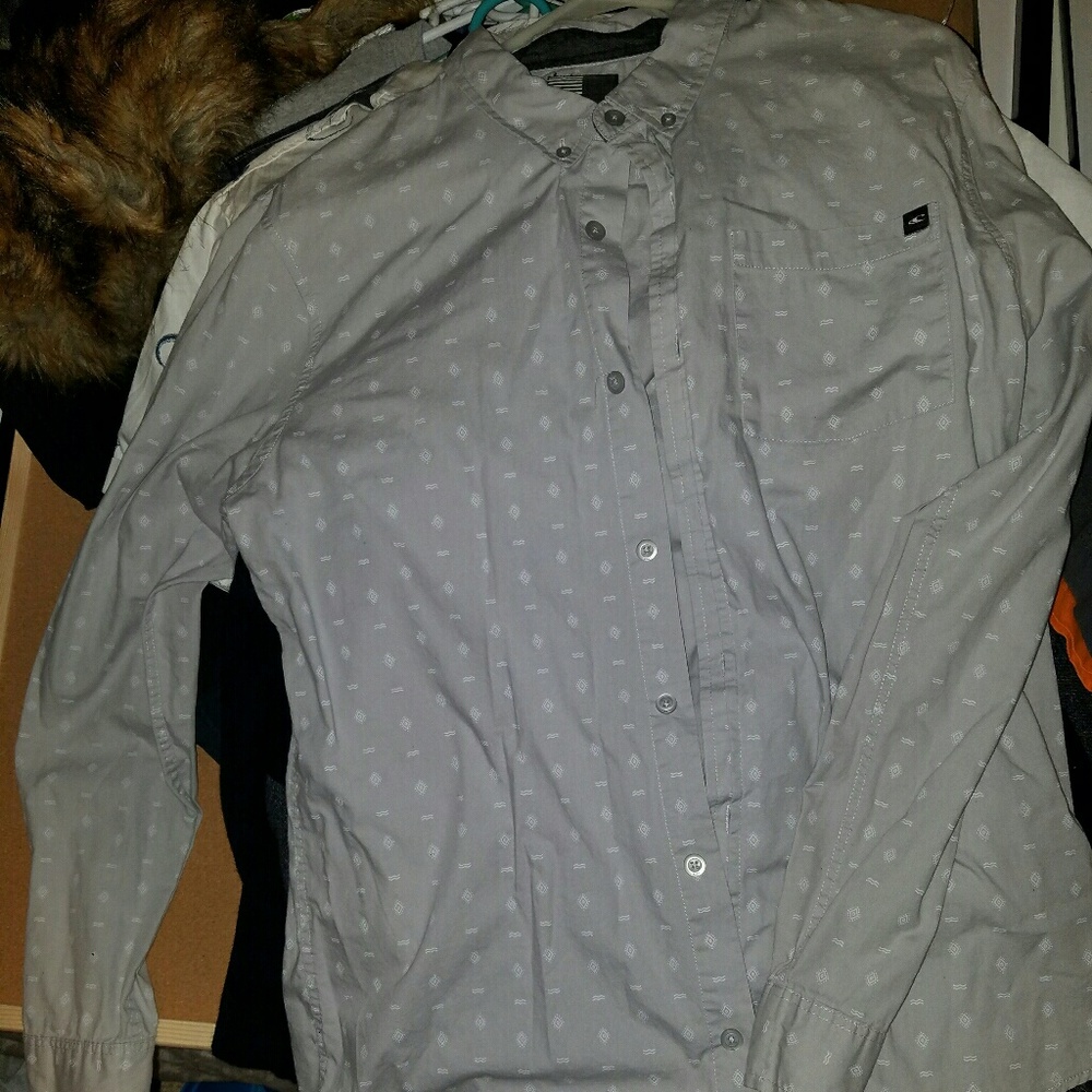 Nice long sleeve button up Reef